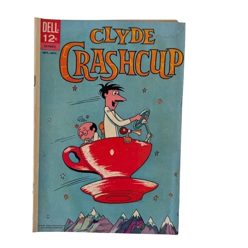 Vintage Clyde Crashcup Dell Comic Book No. 5